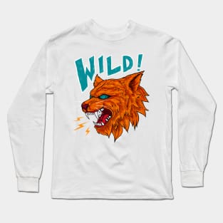 wild wolf Long Sleeve T-Shirt